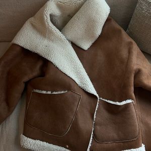 Nour Hammour Dancy Shearling Coat